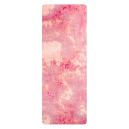 5.5 MM Lotus Pattern Suede TPE Yoga Mat Pad Non-Slip Slimming Exercise Fitness Gymnastics Mat Body Building Esterilla Pilates